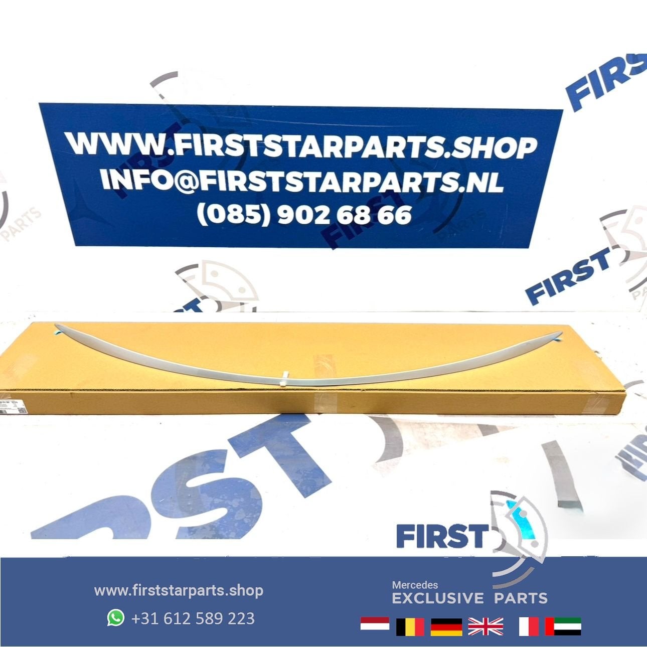 W205 C43 C63 AMG SPOILER KOFFERBAK A2057900100 C KLASSE 43 2, Gebruikt, Ophalen of Verzenden, Achter, -