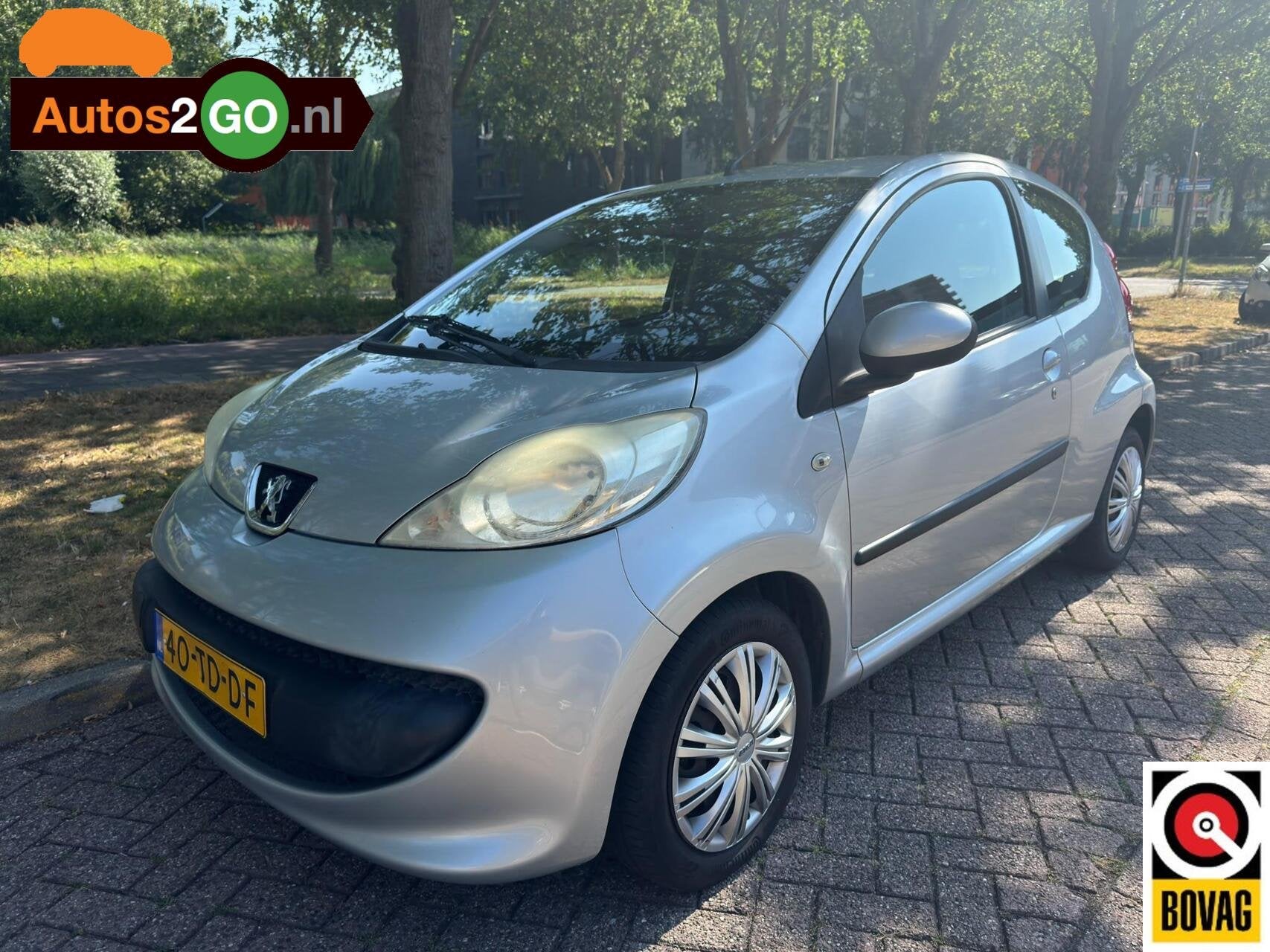 Peugeot 107 1.0-12V XS, Auto's, Voorwielaandrijving, Gebruikt, Metallic lak, 765 kg