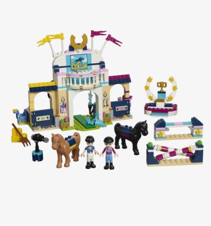 LEGO Friends 41367 Stephanie's Paardenconcours, Ophalen of Verzenden, Zo goed als nieuw, Complete set, Lego