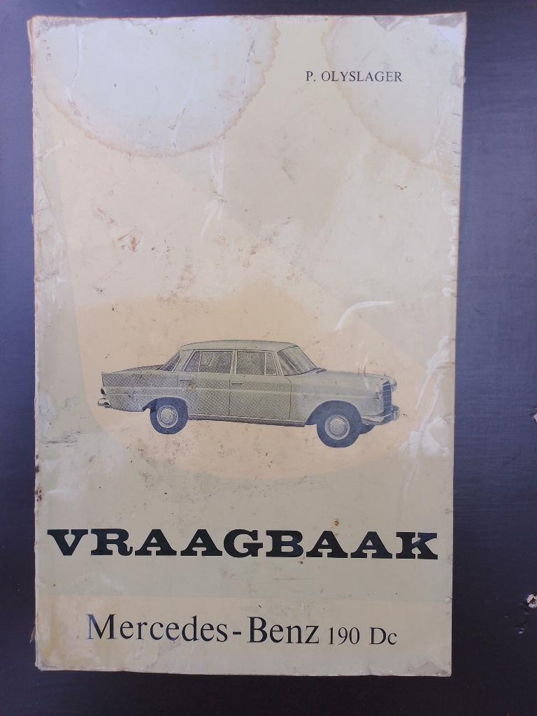P. Olyslager vraagbaak Mercedes - Benz 190 DC 1962 - 65, Ophalen of Verzenden