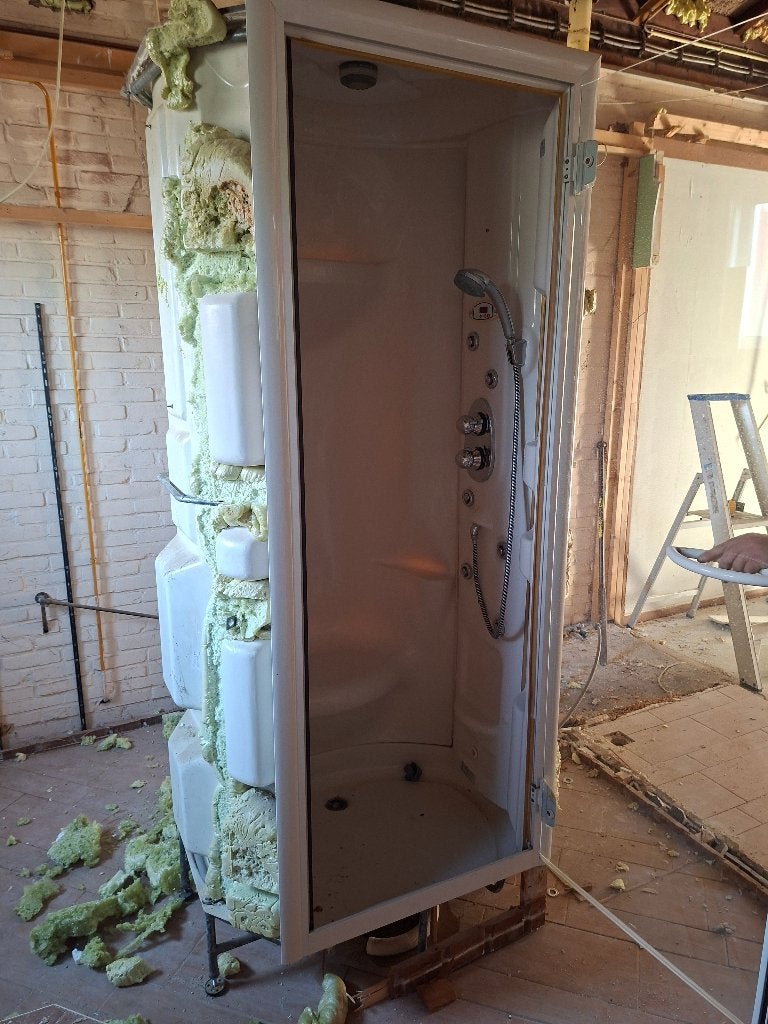 douche stoomcabine, Ophalen, Gebruikt, Met douche