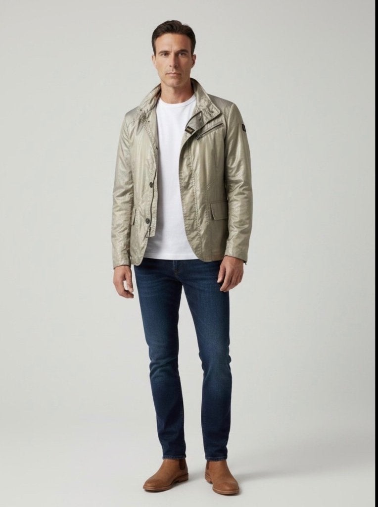Moorer jas / trenchcoat, Kleding | Heren, Maat 48/50 (M), Beige, Nieuw, Ophalen of Verzenden