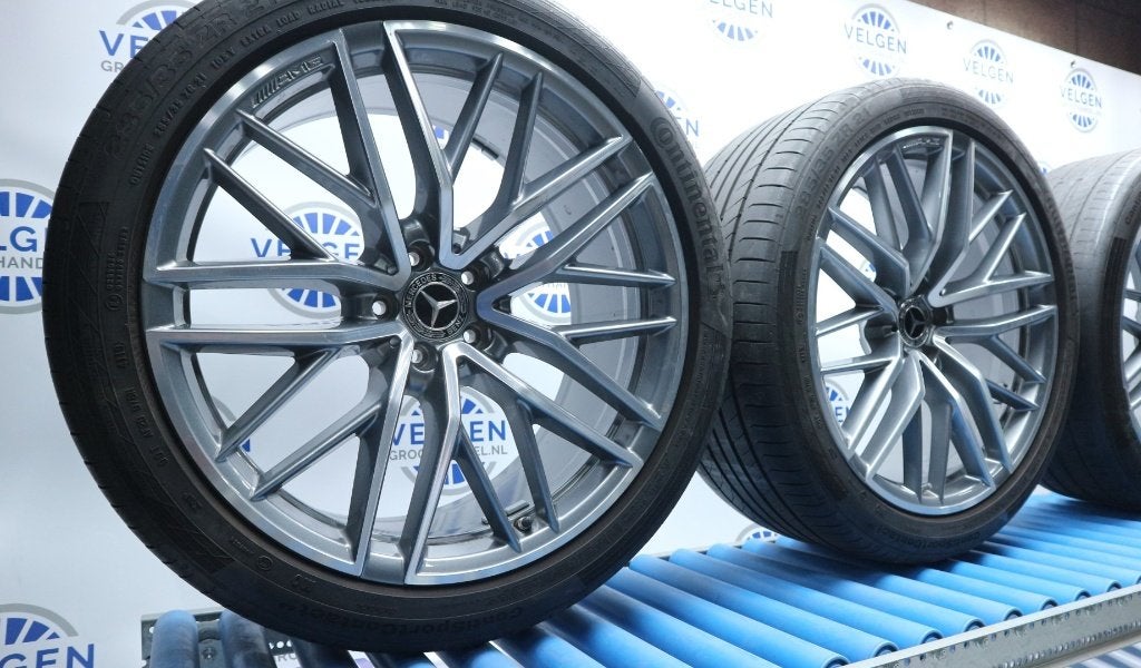 21 inch Mercedes GLC AMG velgen zomerset a2534015700, Gebruikt, 255 mm, Banden en Velgen, Nvt