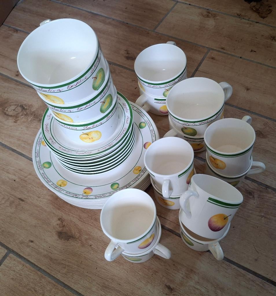 Camping servies, Ophalen