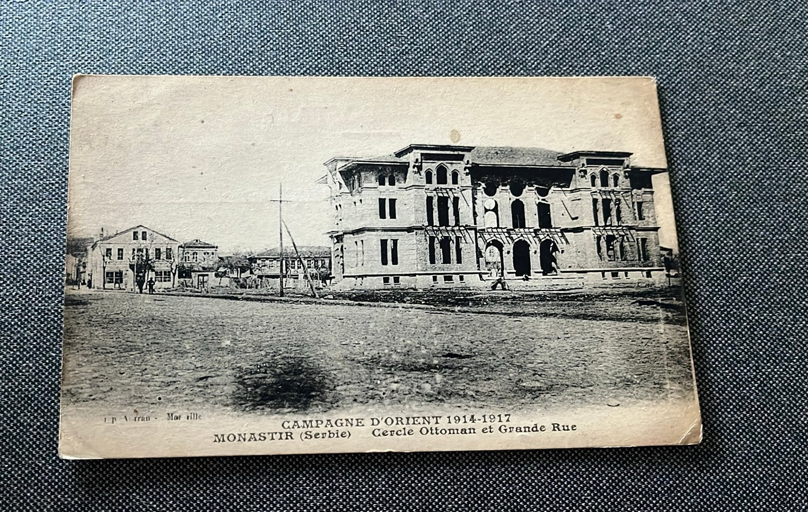 Joegoslavië Monastir Bitola Cercle, Ophalen of Verzenden, Ongelopen, Overig Europa
