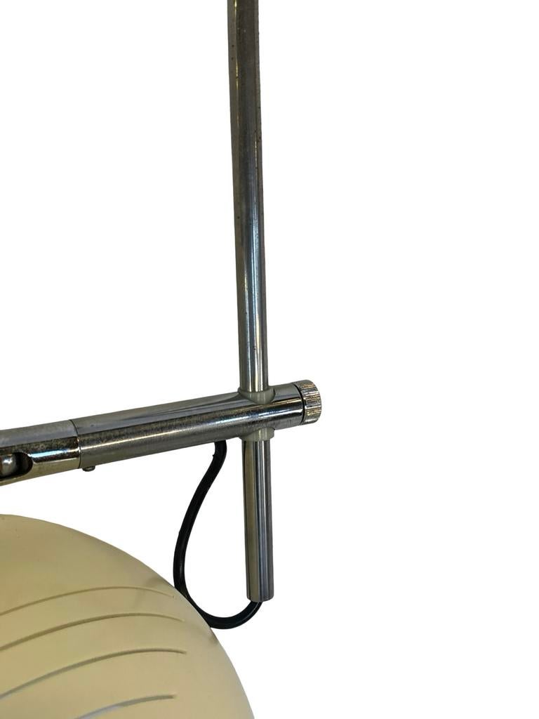 Vintage booglamp wandlamp jaren 70 design, Gebruikt, Vintage, Metaal, Vintage