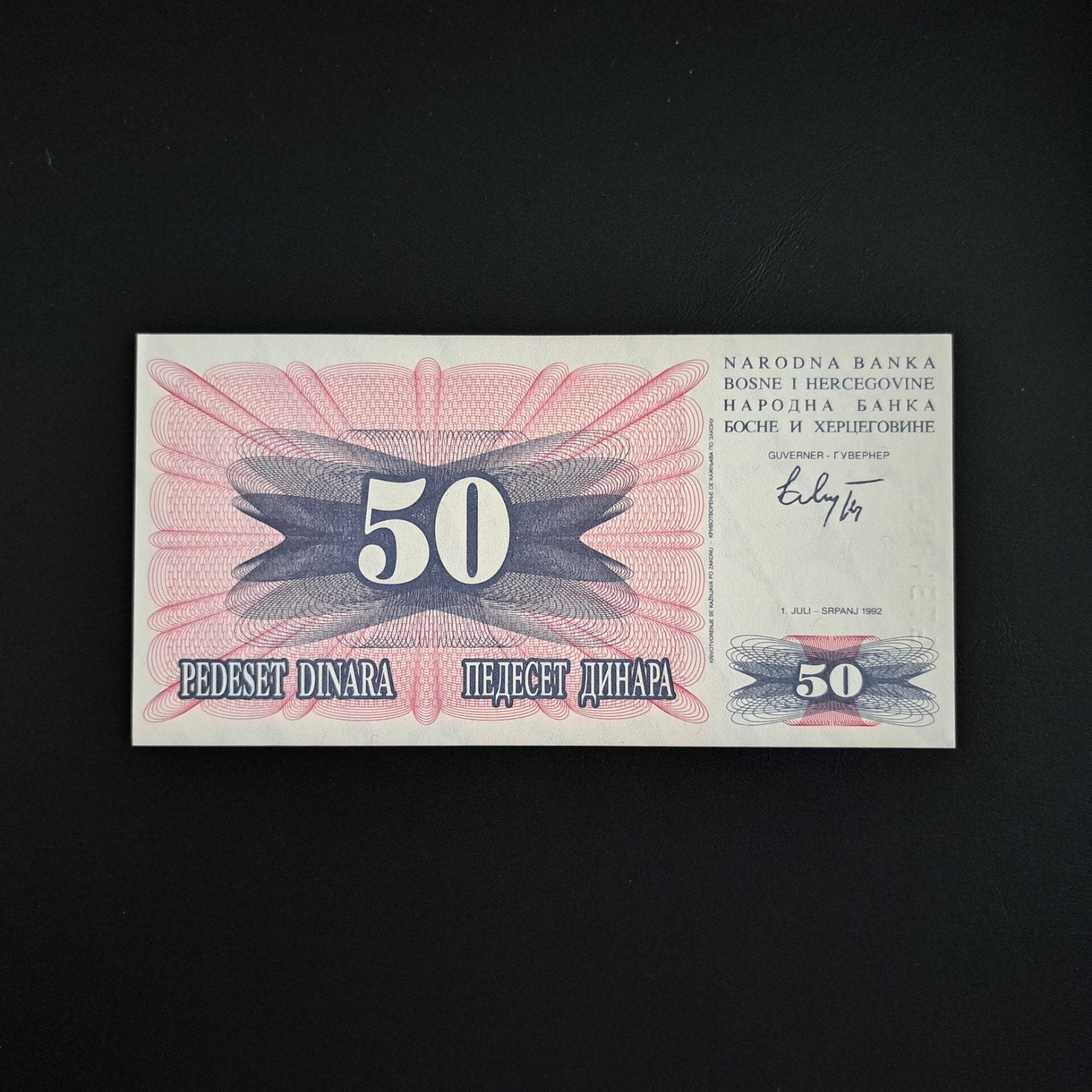 50 dinar Bosnië en Herzegovina #010, Postzegels en Munten, Bankbiljetten | Europa | Niet-Eurobiljetten, Ophalen of Verzenden, Overige landen
