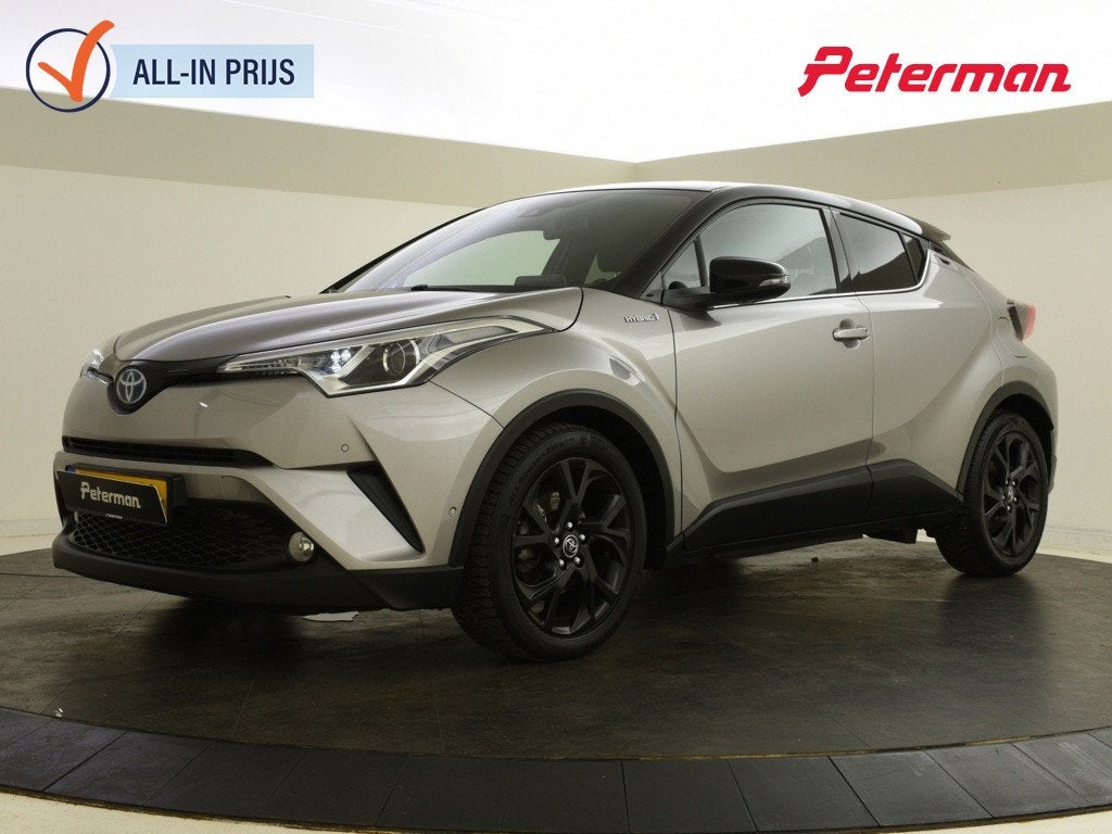Toyota C-HR 1.8 Hybrid Bi-Tone | Trekhaak | Blindspot | JBL, Auto's, Automaat, Euro 6, 4 cilinders, 122 pk
