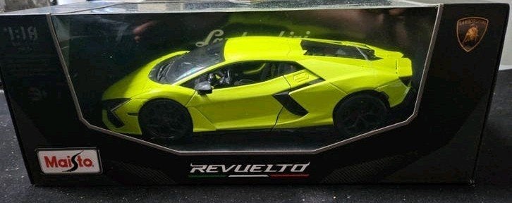Lamborghini revuelto 1:18 Maisto, Ophalen of Verzenden, Nieuw