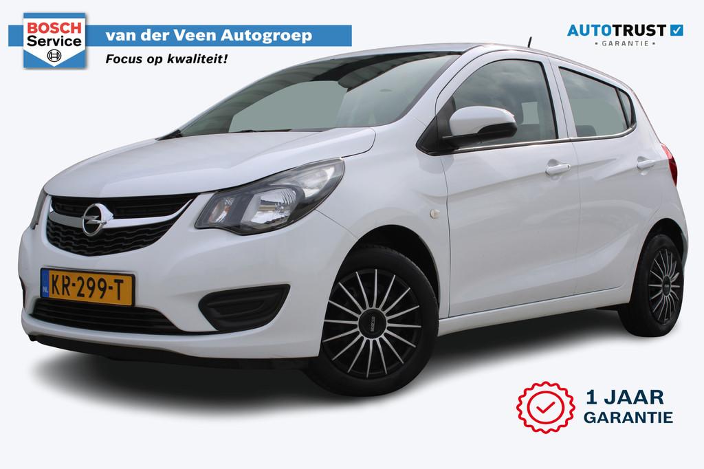 Opel KARL 1.0 ecoFLEX Edition | Incl. 12 maanden garantie |, Auto's, Voorwielaandrijving, Stof, Gebruikt, Wit