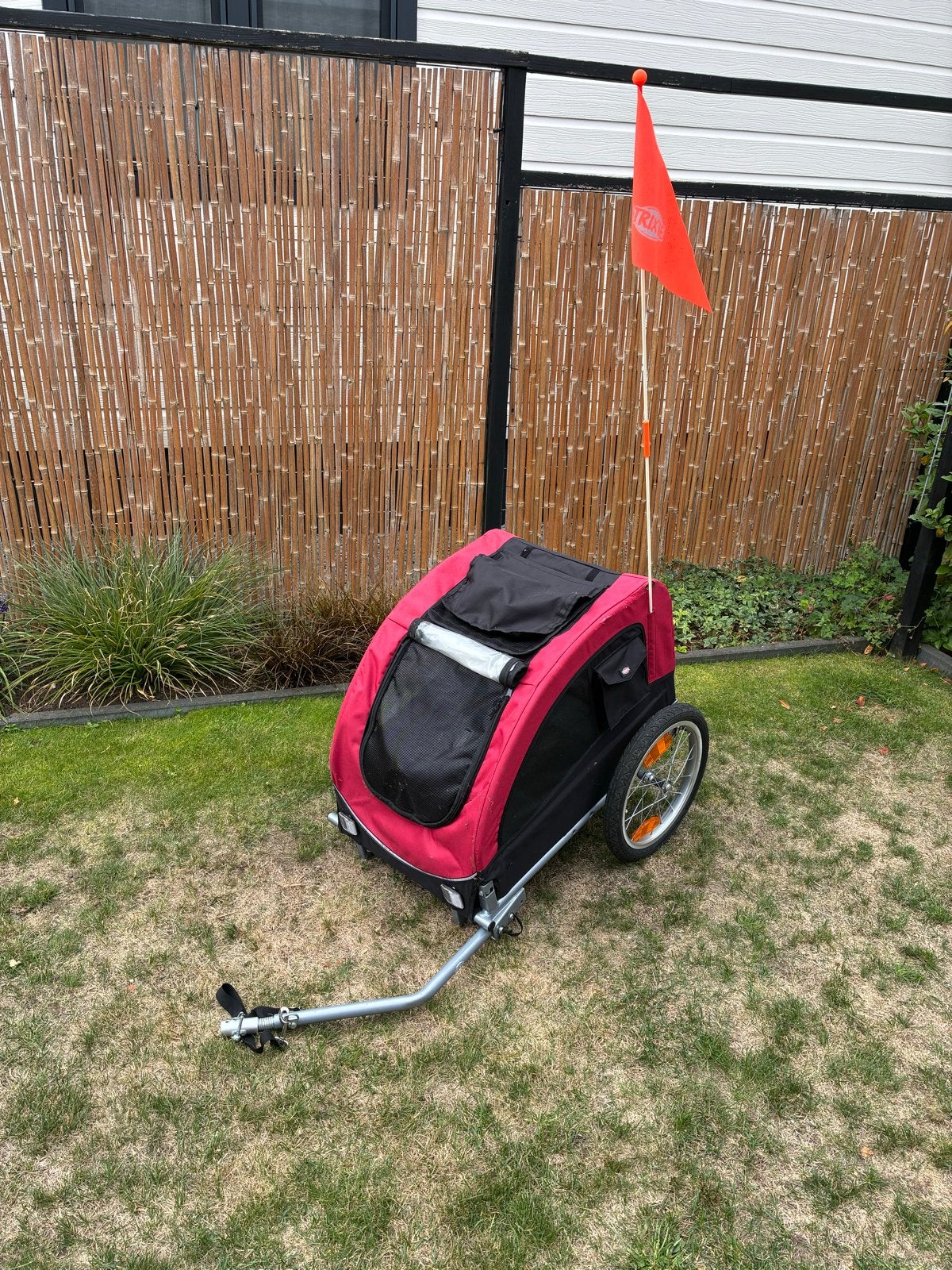 Hondenkar vouwbaar Trixie, Dieren en Toebehoren, Honden-accessoires, Trixie, Ophalen, Gebruikt, Hondenfietskar
