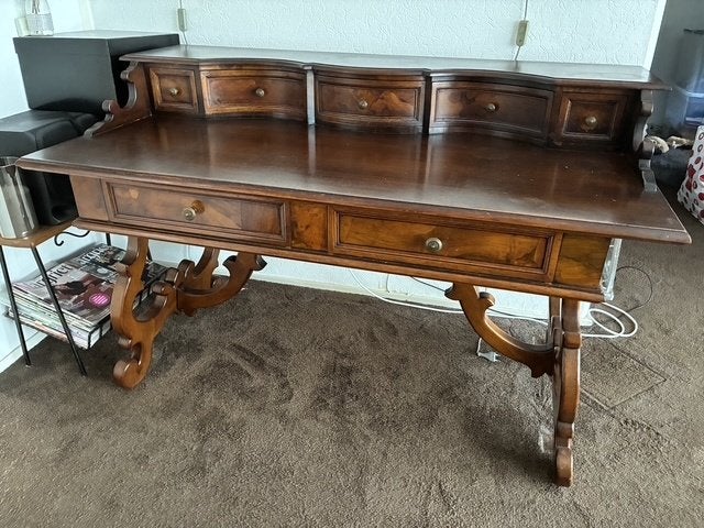 bureau, Huis en Inrichting, Bureaus, Ophalen, Gebruikt, 150 cm, Secretaire