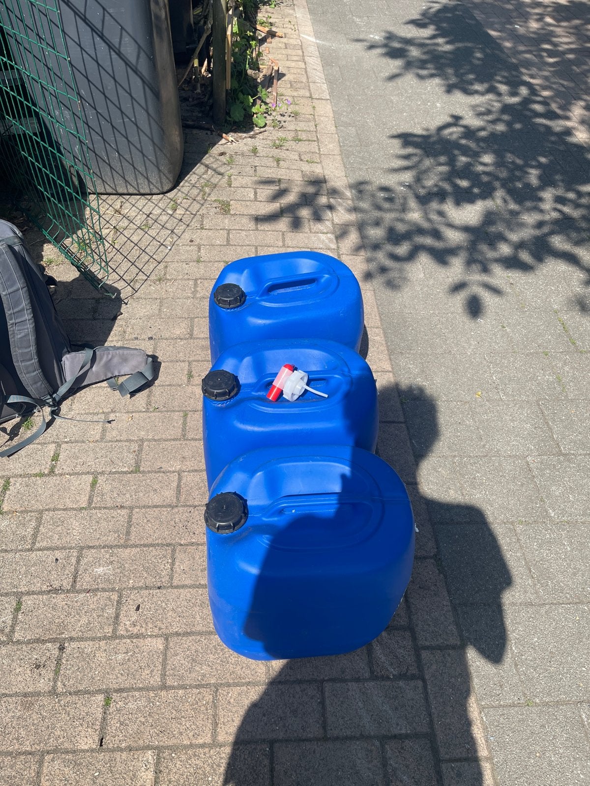 Jerrycan 25l, Ophalen of Verzenden, Gebruikt