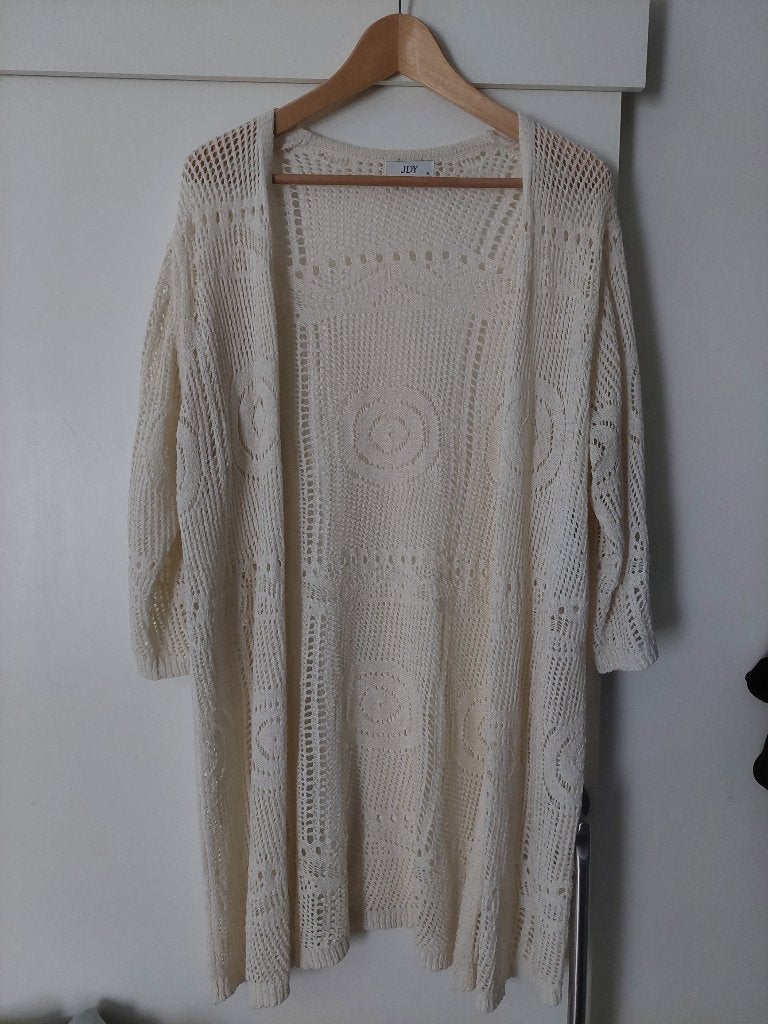 Lang vest van JDY only maat xl valt als 44, Beige, Maat 42/44 (L), Ophalen of Verzenden, Zo goed als nieuw