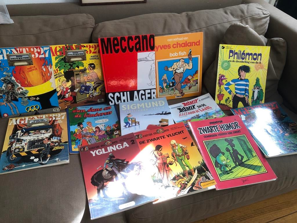 Diverse stripboeken collectie - Verschillende genres, Meerdere stripboeken, Ophalen of Verzenden, Gelezen