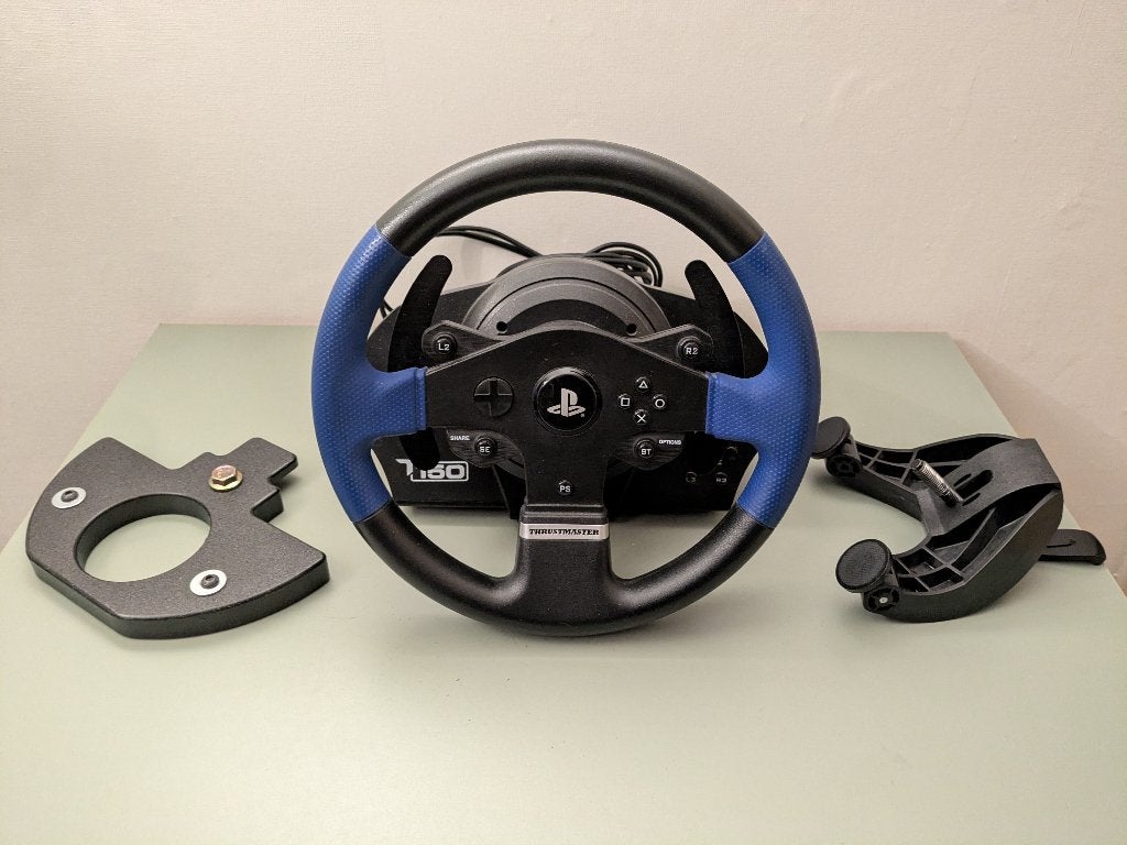 Thrustmaster T150 PRO, Ophalen, Zo goed als nieuw, Stuur of Pedalen