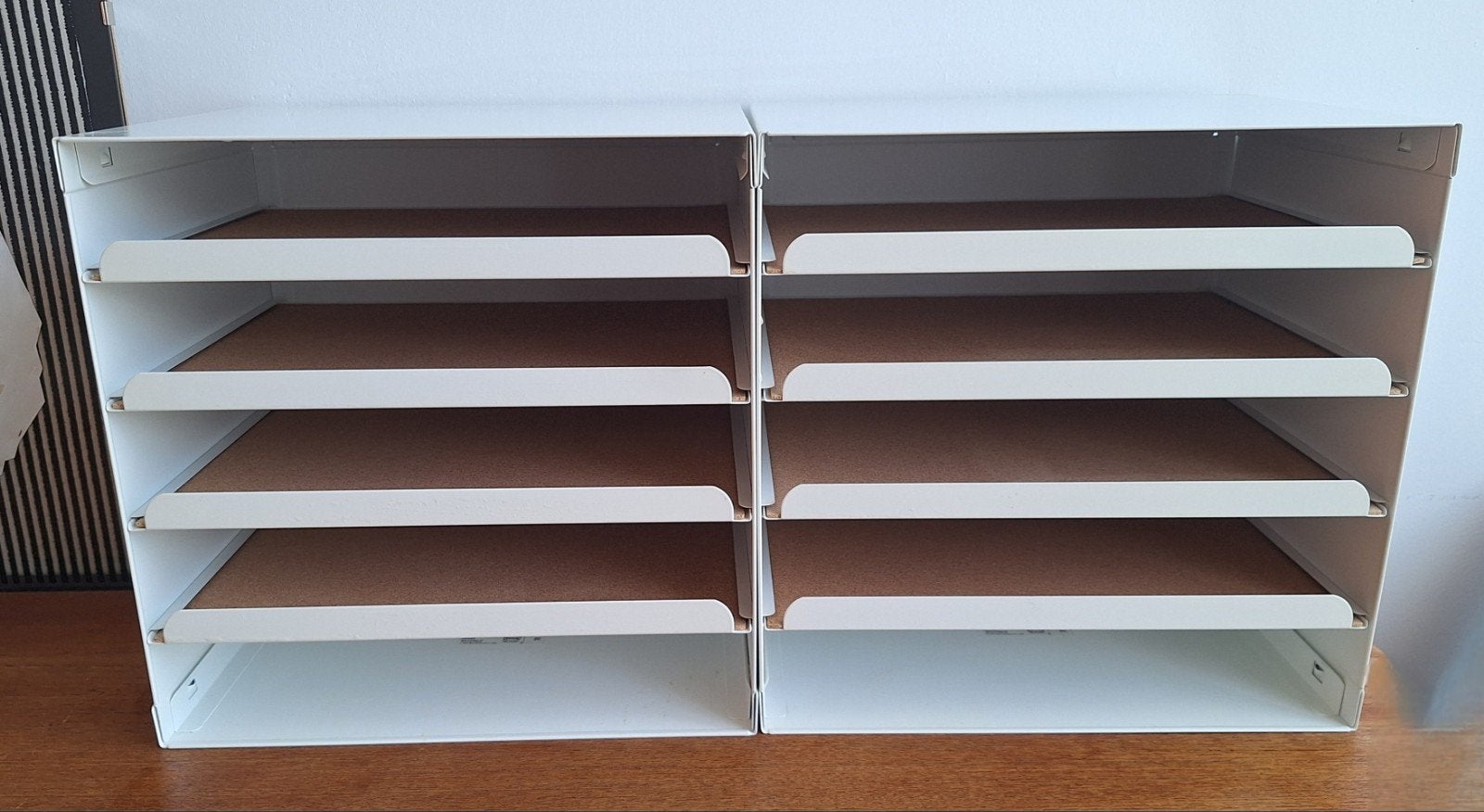 Ikea Kvissle organisers, brievenbakjes, metaal met kurk, Diversen, Bureau-accessoires, Ophalen of Verzenden