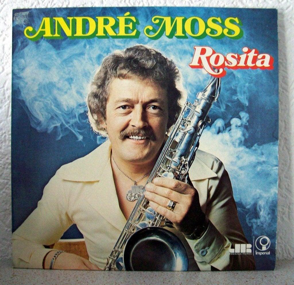 LP Andre Moss - Rosita, Ophalen, Gebruikt, 12 inch