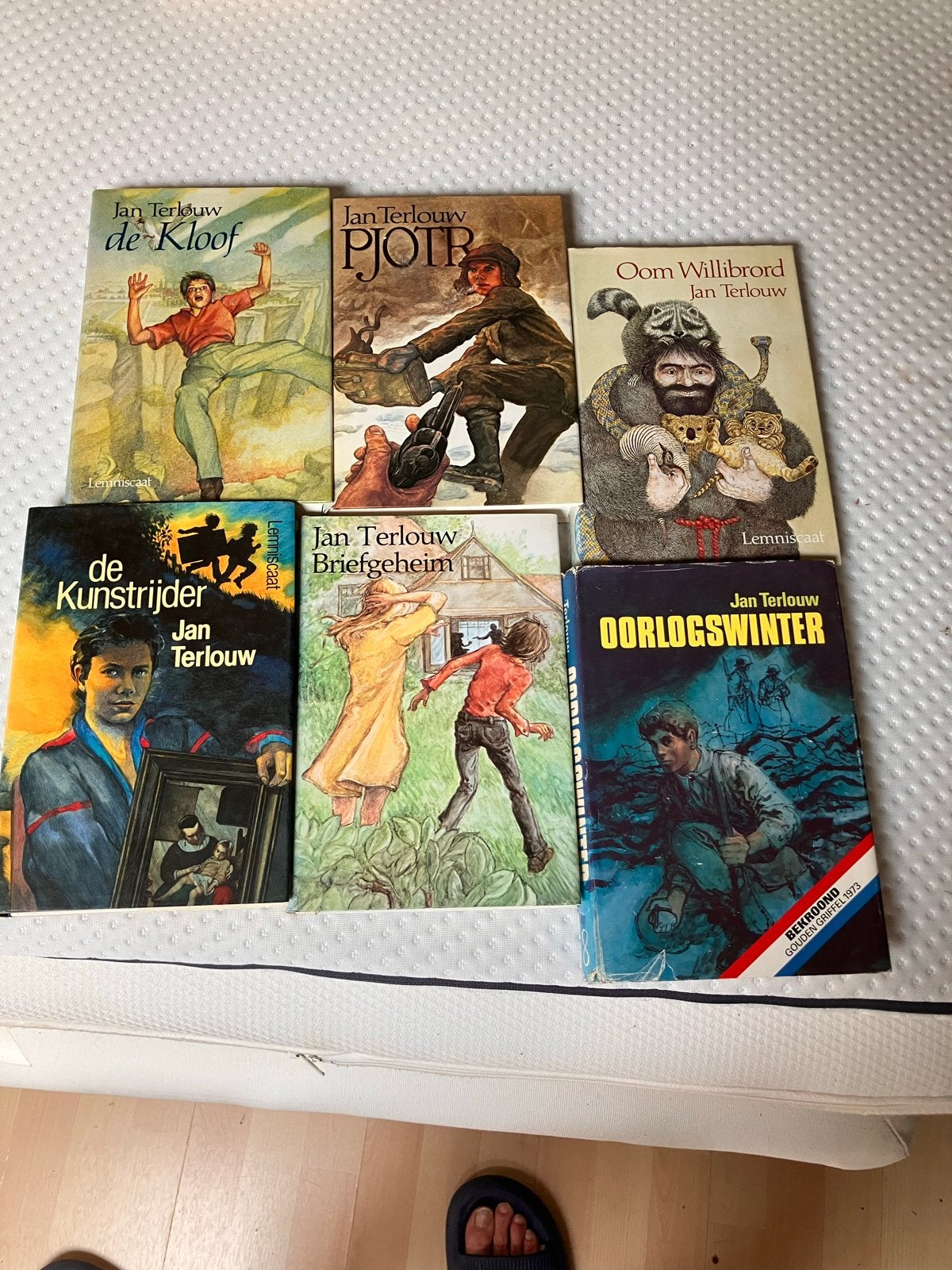 Jan Terlouw Boeken Collectie - 6 Stuks, Ophalen, Gelezen, Fictie