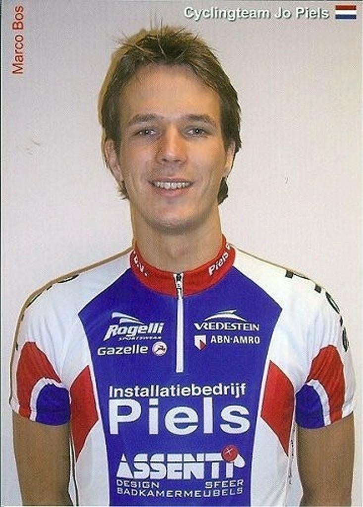 Wielertrui/wielershirt PIELS-ASSENTI – 2007 – MARCO BOS, Ophalen of Verzenden, Overige typen