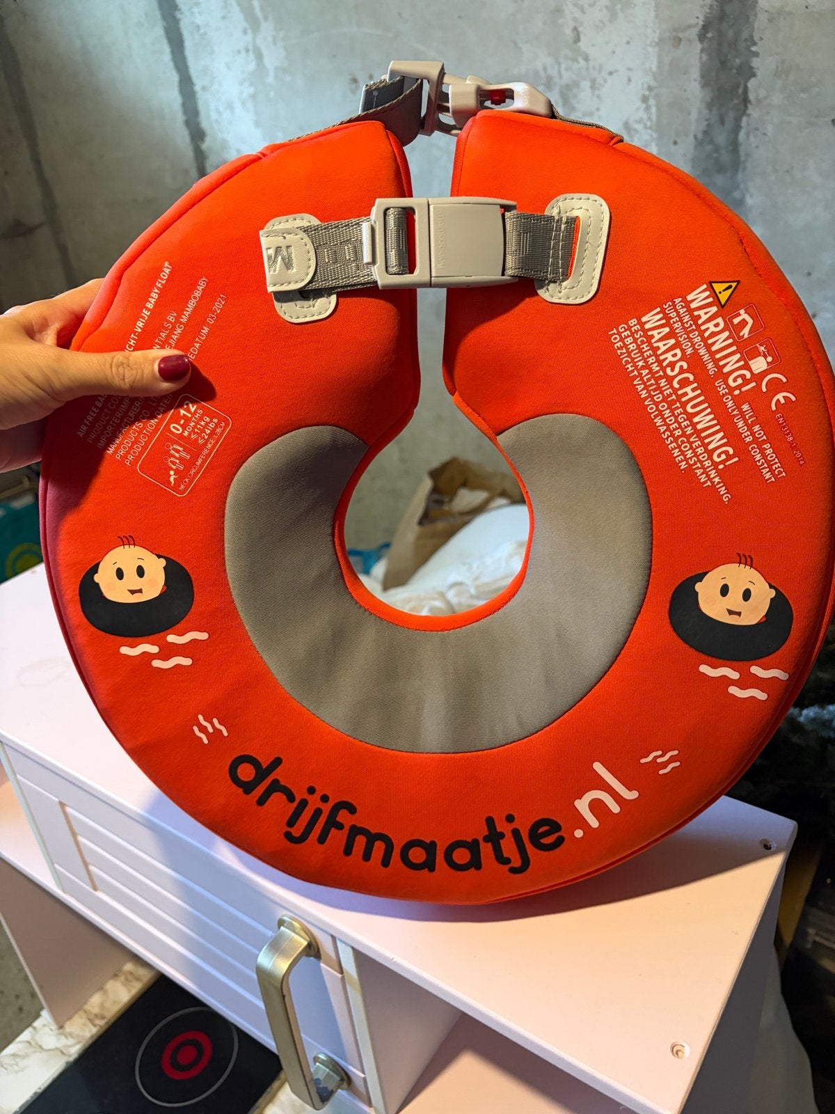 Drijfmaatje baby float 0-12 maanden, Ophalen, Zo goed als nieuw, Overige typen