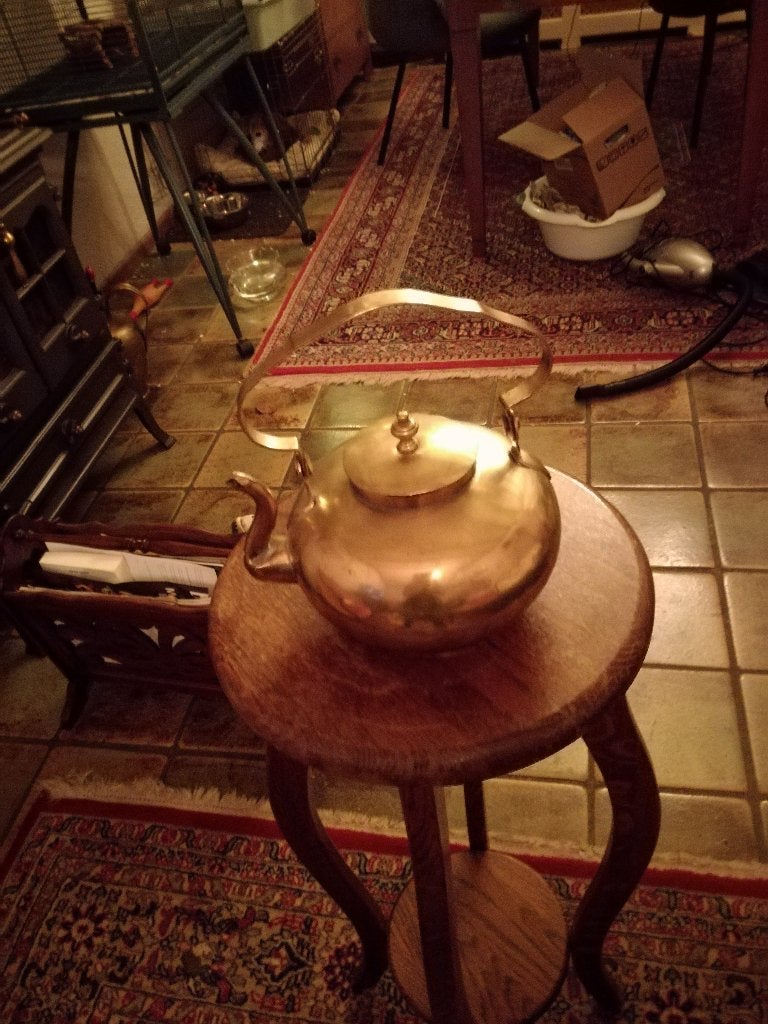 Klein Koper Keteltje, Ophalen