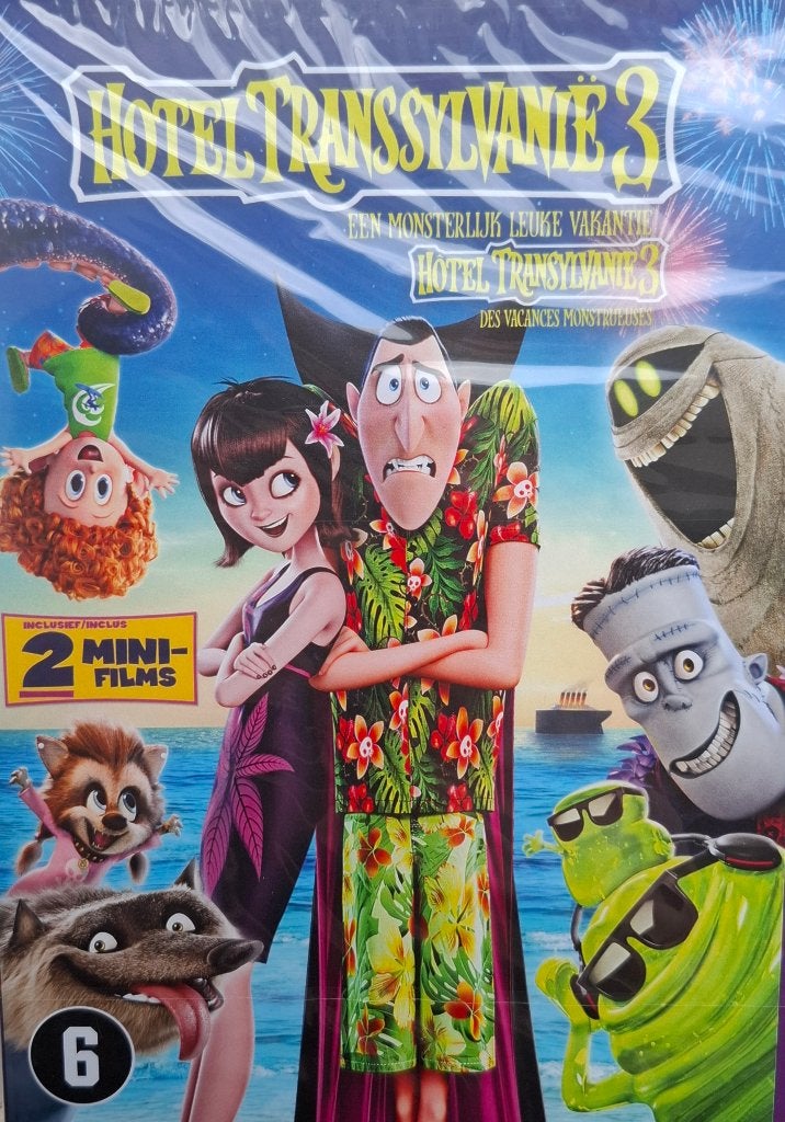 Hotel Transsylvanië 3 - NIEUW IN VERPAKKING DVD, Animatie, Nederlands, Ophalen of Verzenden, Vanaf 6 jaar
