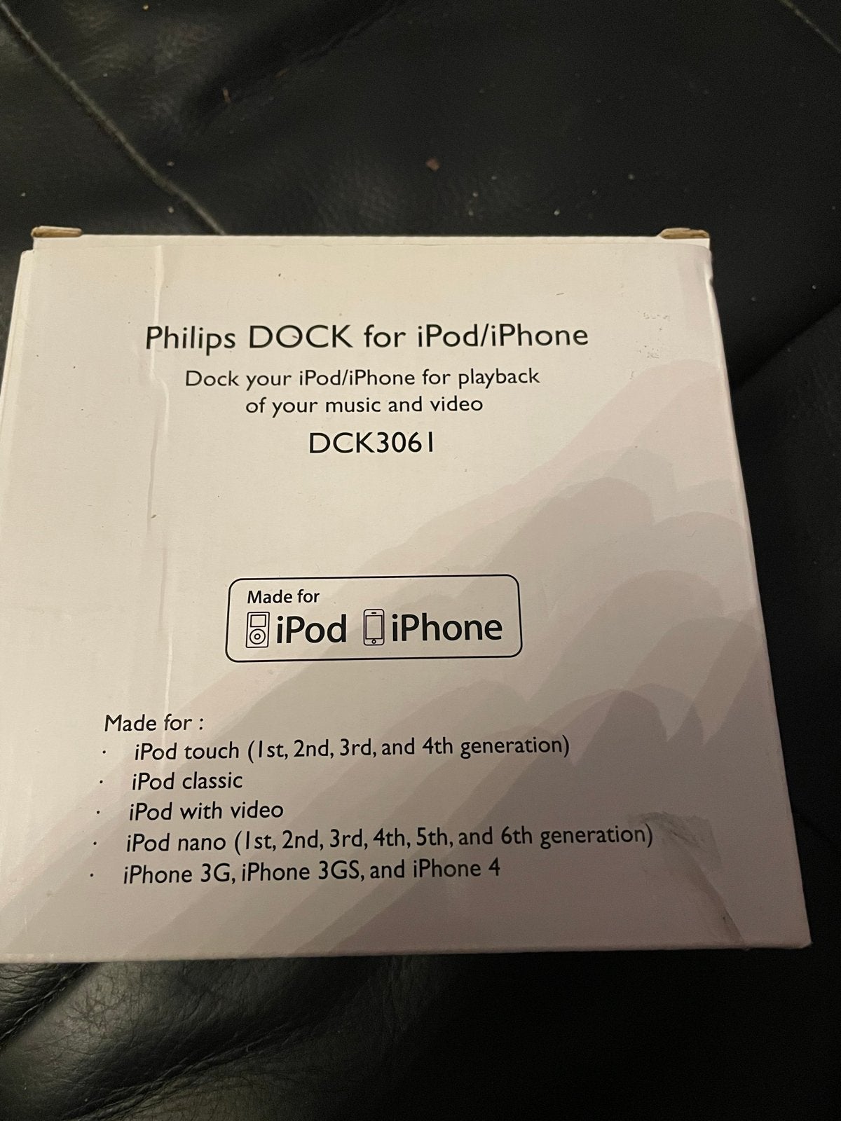 Philips DCK3061 Dock voor iPod/iPhone - Nieuw in doos, Ophalen of Verzenden, Nieuw, Dock of Kabel, Classic of Photo