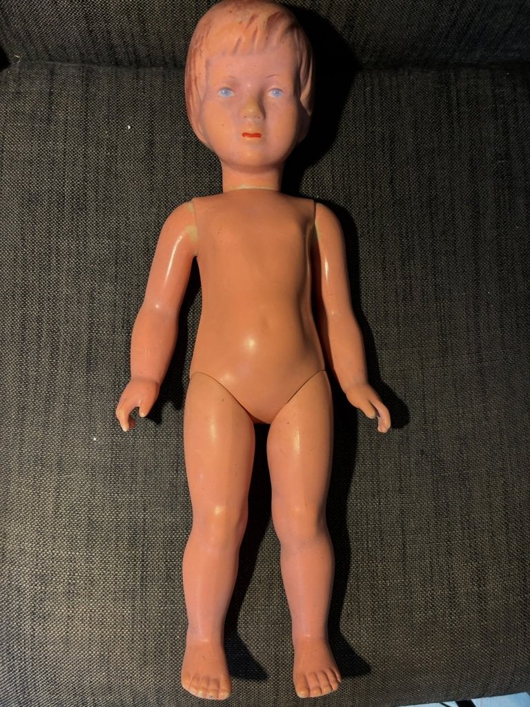 Vintage Schildkröt Pop T46 - Modell Käthe Kruse" T46 (1958), Ophalen of Verzenden, Gebruikt, Pop, Levensecht of Reborn