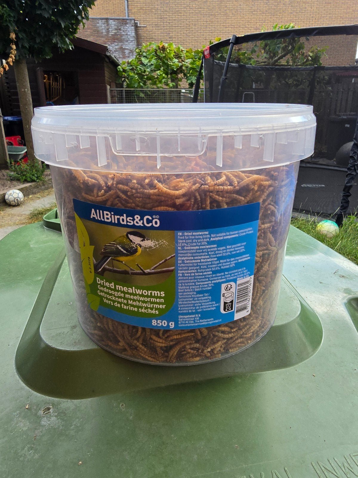 Gedroogde meelwormen 430 gram, Dieren en Toebehoren, Dierenvoeding, Ophalen of Verzenden, Pluimvee