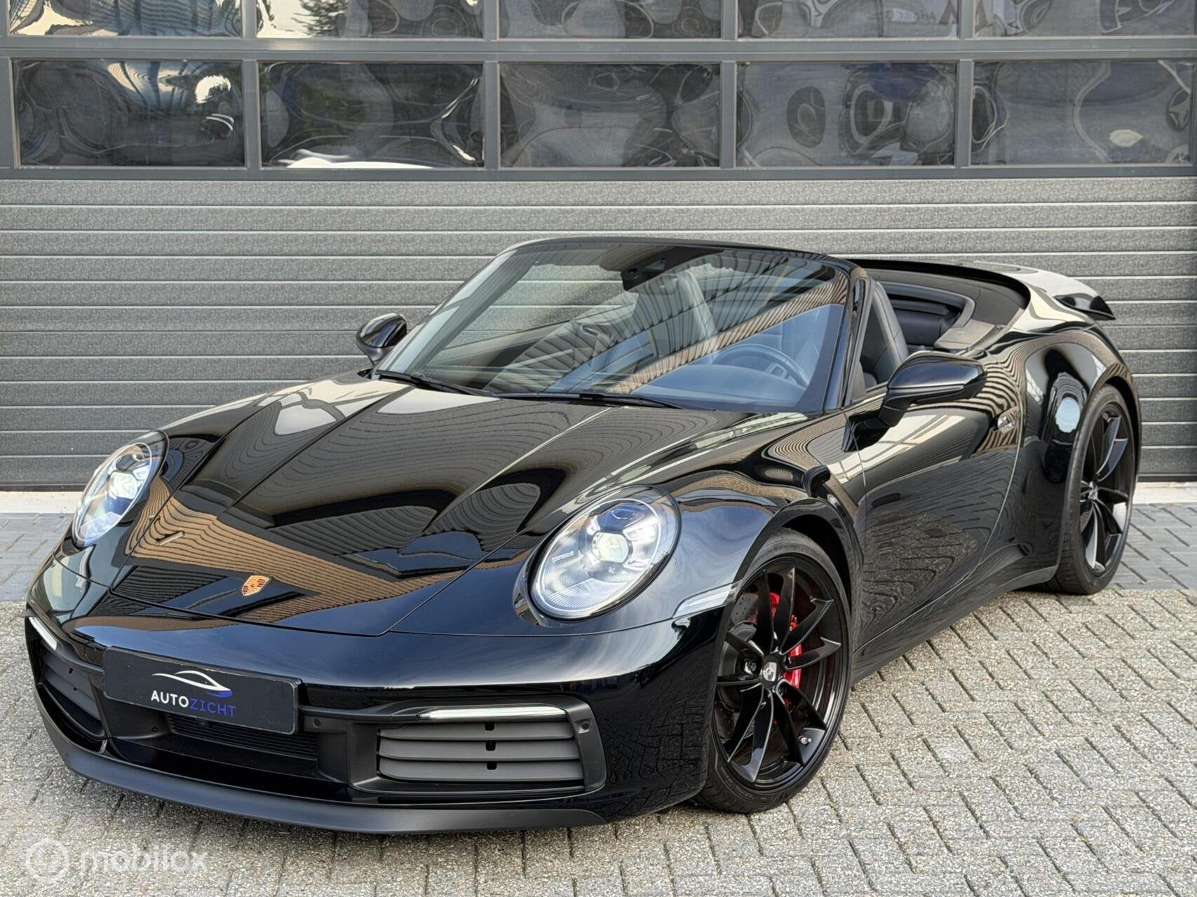 Porsche 911 Cabrio 3.0 Carrera 4 S Sportchrono Sportuitlaat, Automaat, 4 stoelen, Zwart, Vierwielaandrijving