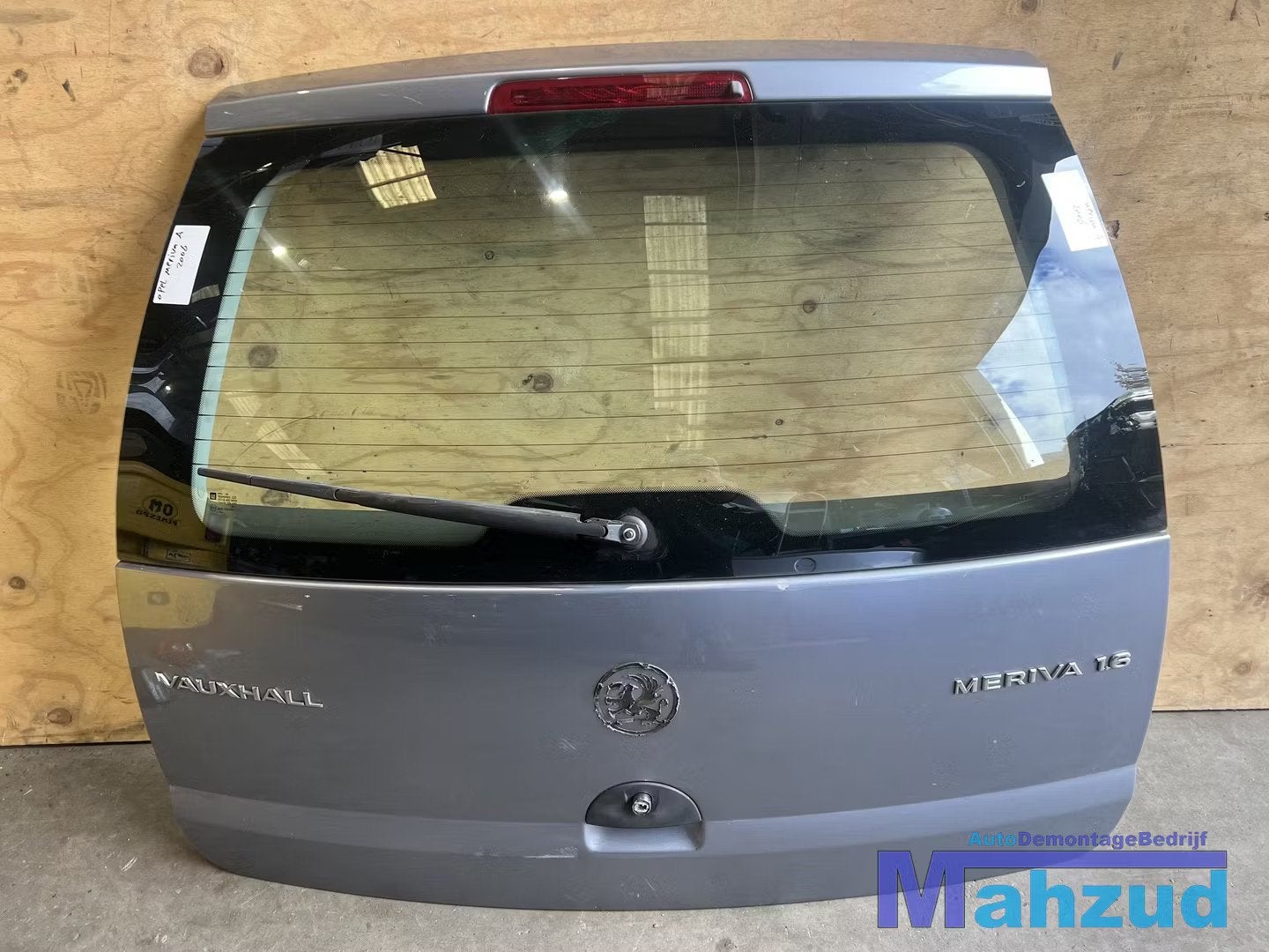 OPEL MERIVA A Grijs achterklep 2003-2010, Gebruikt, Deur, Opel Automobile GmbH, Ophalen of Verzenden