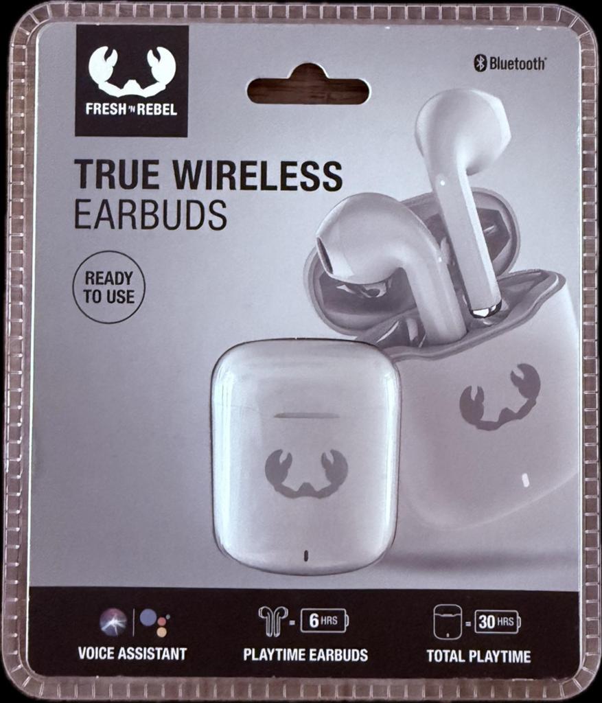 Fresh 'n Rebel True Wireless Earbuds - Wit, Ophalen of Verzenden, Nieuw, Overige merken, Draadloos