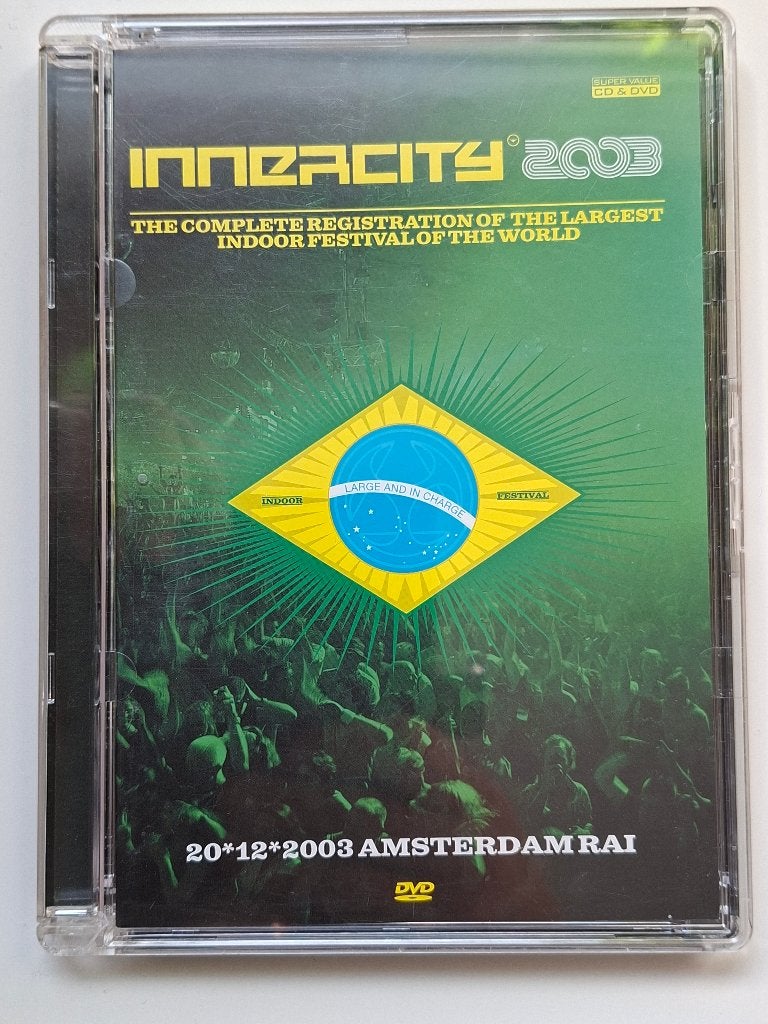 Innercity 2003 CD & DVD ID&T techno trance house super jewel, Ophalen of Verzenden, Gebruikt, Dance Populair