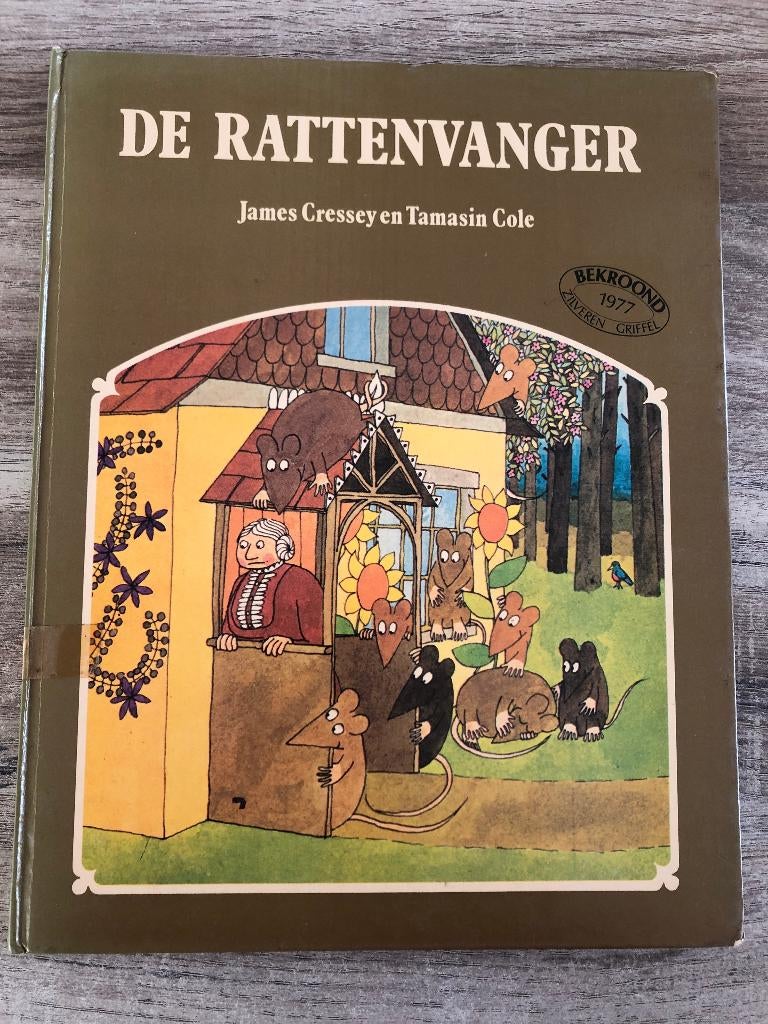 De rattenvanger - Cressey, Boeken, Kinderboeken | Jeugd | onder 10 jaar, Gelezen, Fictie algemeen, Ophalen of Verzenden
