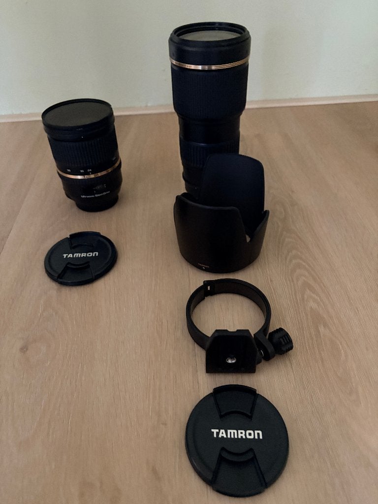 Lenzen voor Sony spiegelreflex camerar (A-mount), Audio, Tv en Foto, Ophalen, Zonnekap, Telelens, Zo goed als nieuw