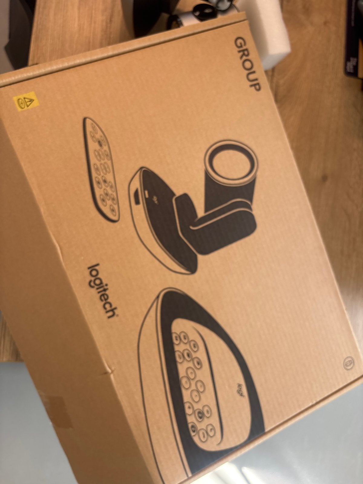 Logitech Group - Nieuw in doos, camera beschadigd, Ophalen of Verzenden, Niet werkend, Video
