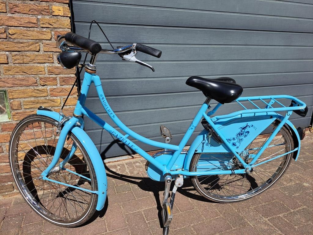 Gazelle Madeliefje damesfiets - Lichtblauw, Ophalen, Gebruikt, Gazelle