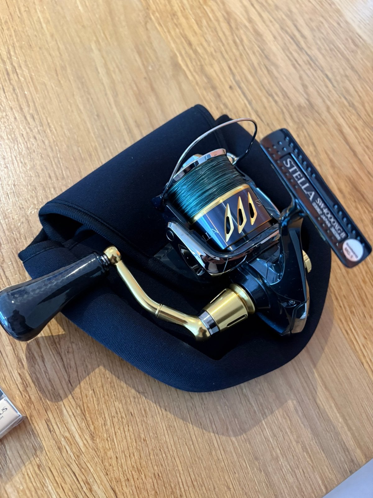 Shimano stella SW 4000 XG + extra’s, Ophalen of Verzenden, Zo goed als nieuw, Molen