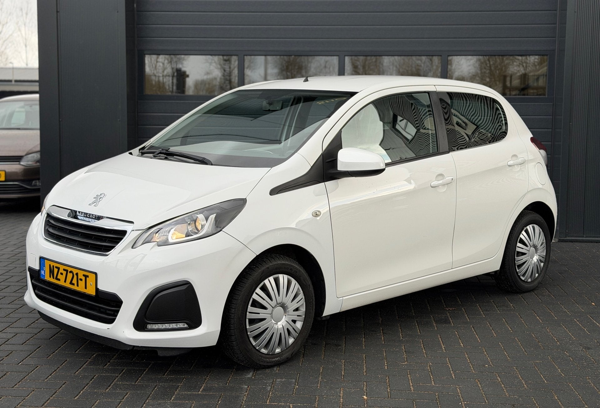 Peugeot 108 1.0 e-VTi Active Airco|Wit, Auto's, Voorwielaandrijving, Euro 5, Gebruikt, 4 stoelen