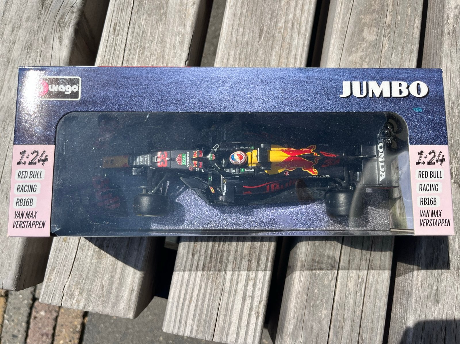 Bburago Red Bull Racing RB16B Max Verstappen Dutch GP Editie, Hobby en Vrije tijd, Modelauto's | 1:43, Ophalen of Verzenden, Nieuw
