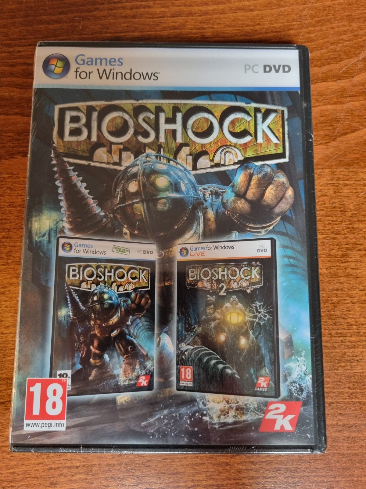 NIEUW Bioshock 1 & 2 PC DVD, Spelcomputers en Games, Games | Pc, Vanaf 18 jaar, Shooter, 1 speler, Nieuw