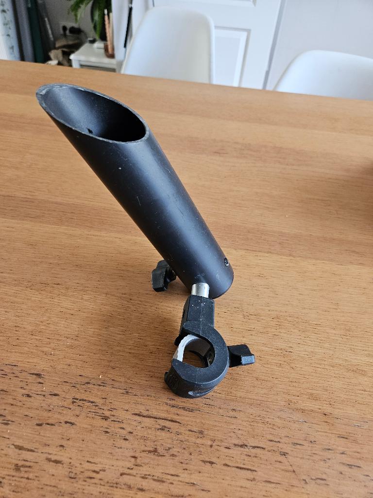 25 mm hengelhouder en paraplusteun Rive en Preston, Watersport en Boten, Ophalen of Verzenden, Zo goed als nieuw, Overige typen