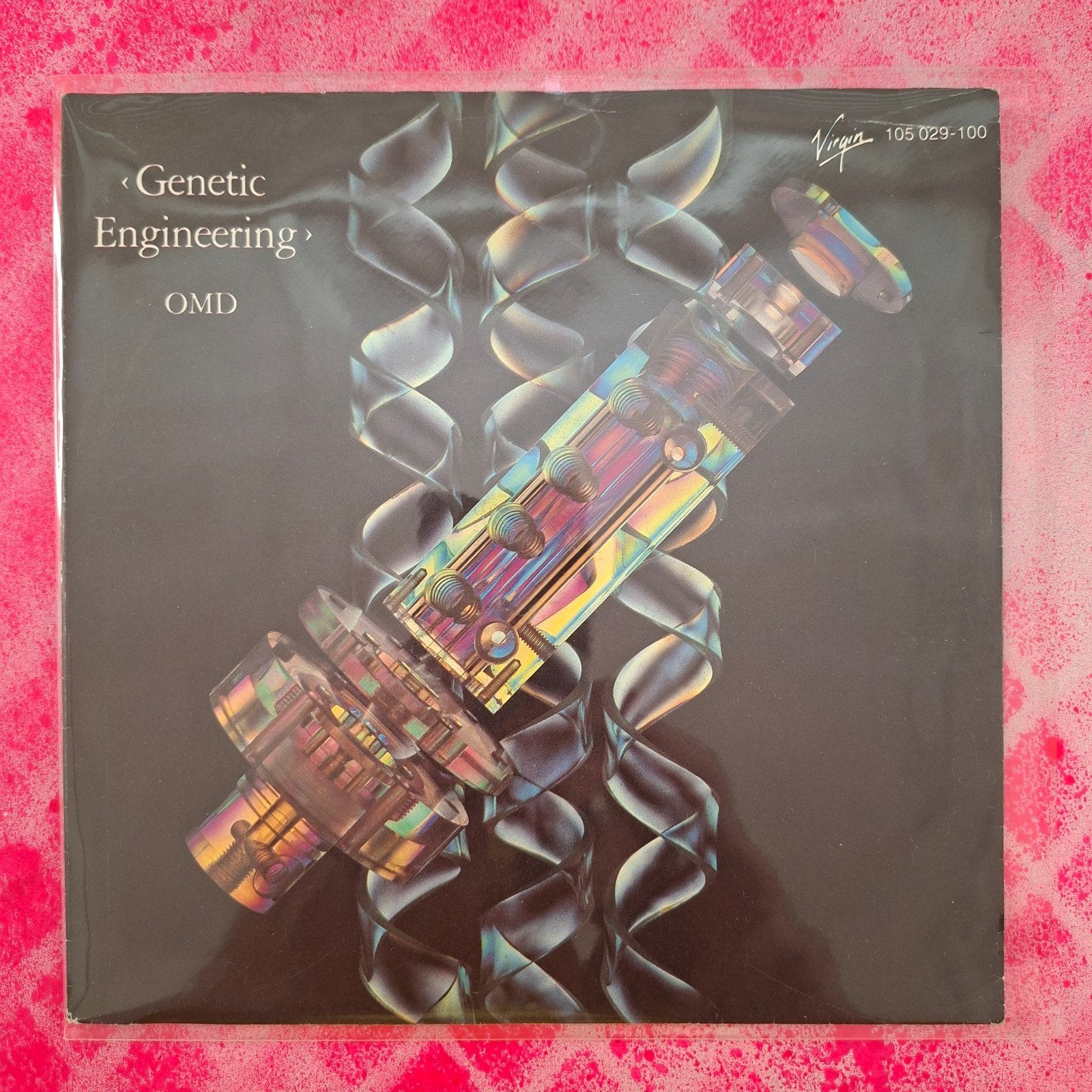 OMD Genetic Engineering single.                       Star45, Inclusief binnenhoes, Ophalen of Verzenden, Gebruikt, Pop