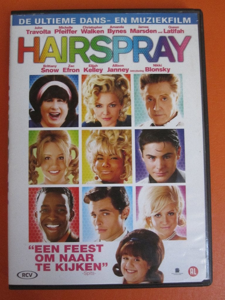 Hairspray (2007), Cd's en Dvd's, Dvd's | Komedie, Engels, Alle leeftijden, Nederlands, Overige genres