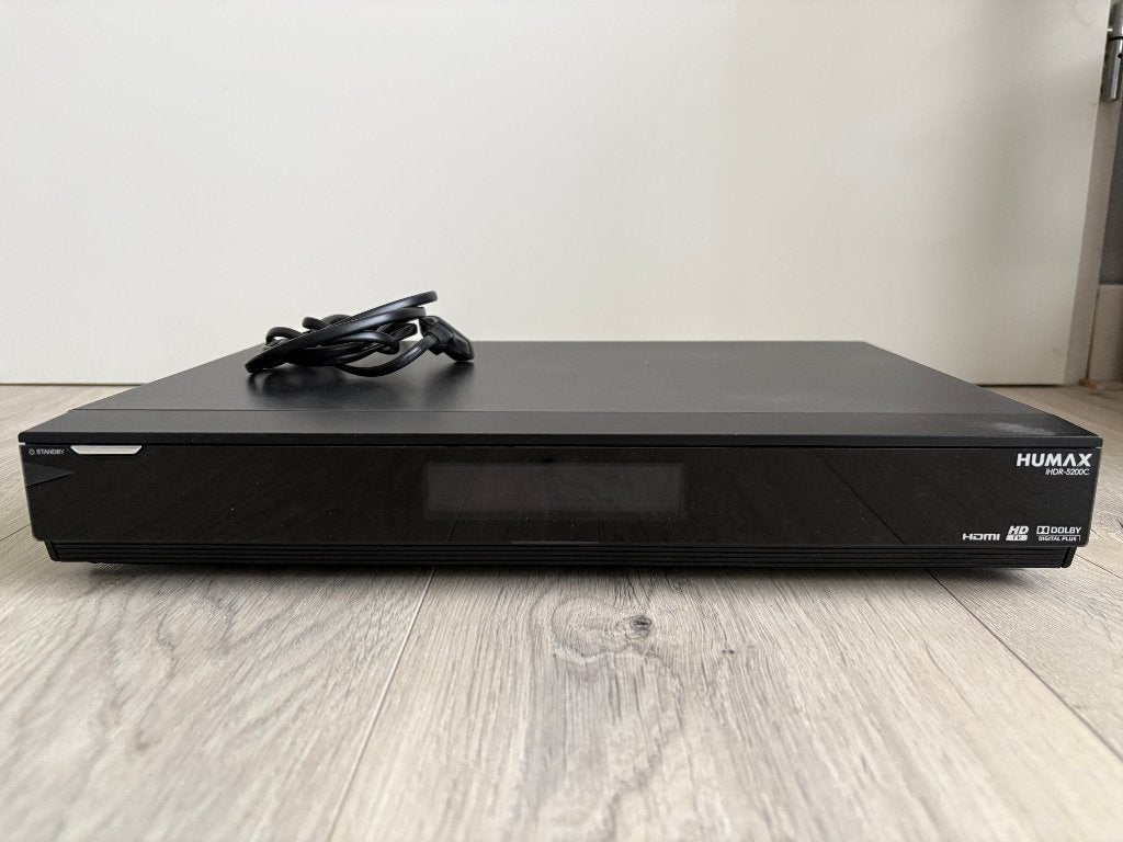 Humax IRHD-5200C digitale tv ontvanger + recorder+ ab, Ophalen of Verzenden, Zo goed als nieuw, Harddiskrecorder