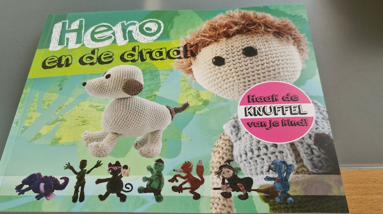 Hero en de Draak - Haak de knuffel van je kind!, Ophalen of Verzenden