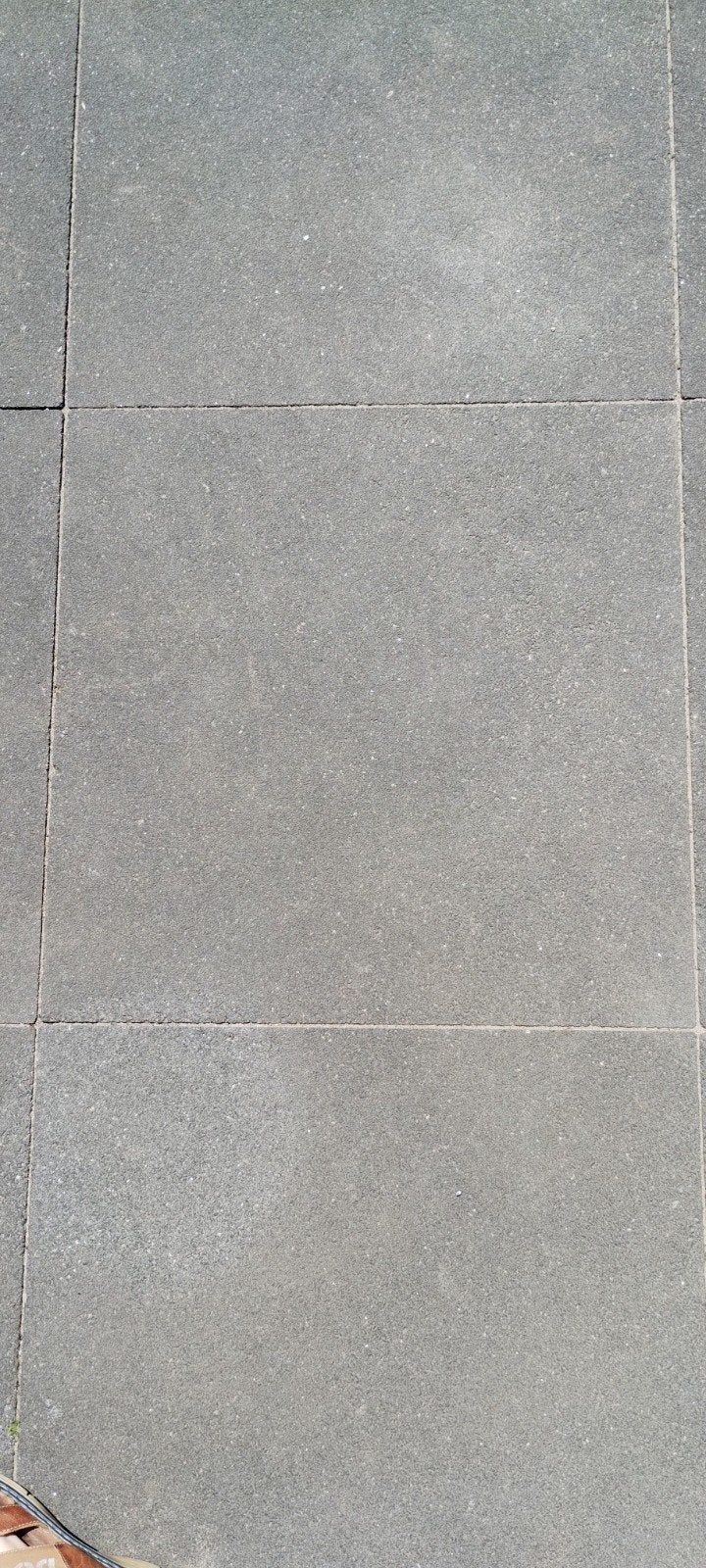Gebruikte beton terrastegels 60x60x6cm zwart antraciet, Ophalen, Gebruikt, Beton, Terrastegels