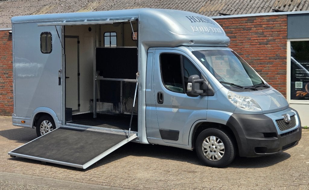 Peugeot Equitrek Paardenwagen | 115.000 km | RDW gekeurd |, Auto's, Voorwielaandrijving, Stof, Blauw, Particulier