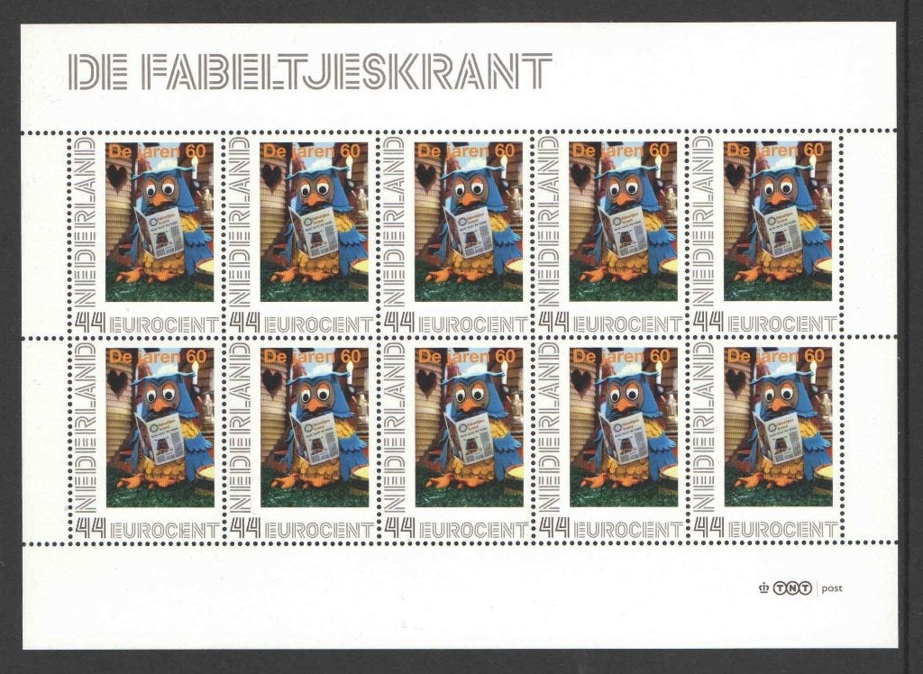 Nostalgie op Postzegels Jaren '60: De Fabeltjeskrant, Ophalen of Verzenden, Na 1940, Postfris